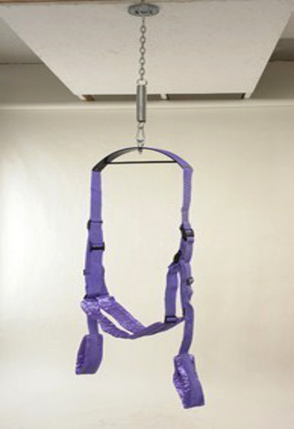 This unique apparatus can be used to hang upside-down.