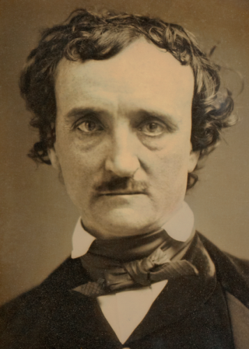 Edgar Allan Poe feared suffocating darkness.